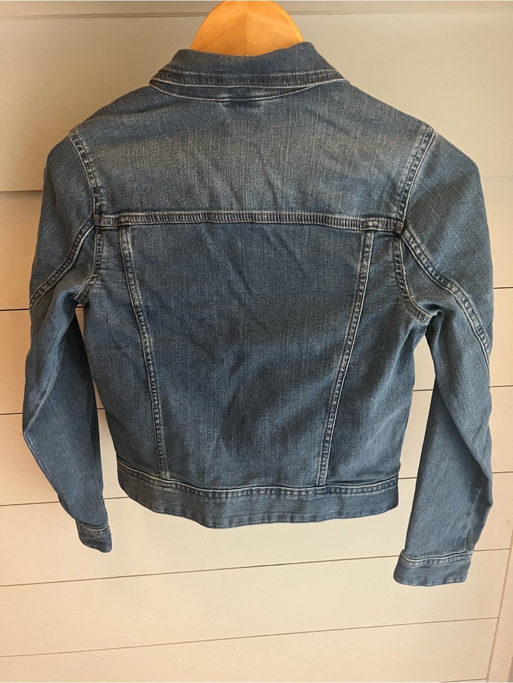 Crewcuts J.Crew Girls Classic Blue Denim Jacket Size 12 - Picture 3 of 8